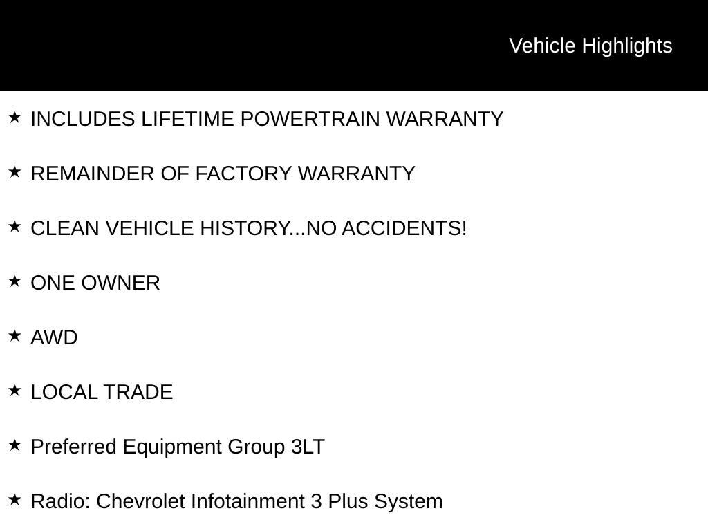 2023 CHEVROLET Traverse