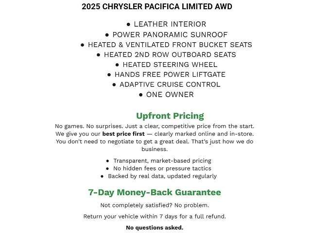 2025 CHRYSLER Pacifica