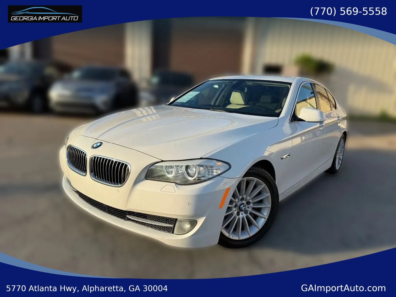 2012 BMW 5 Series