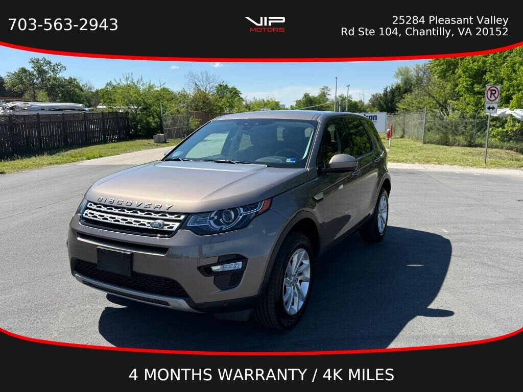 2016 LAND ROVER Discovery Sport