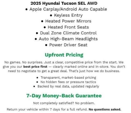 2025 HYUNDAI Tucson