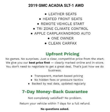 2019 GMC Acadia