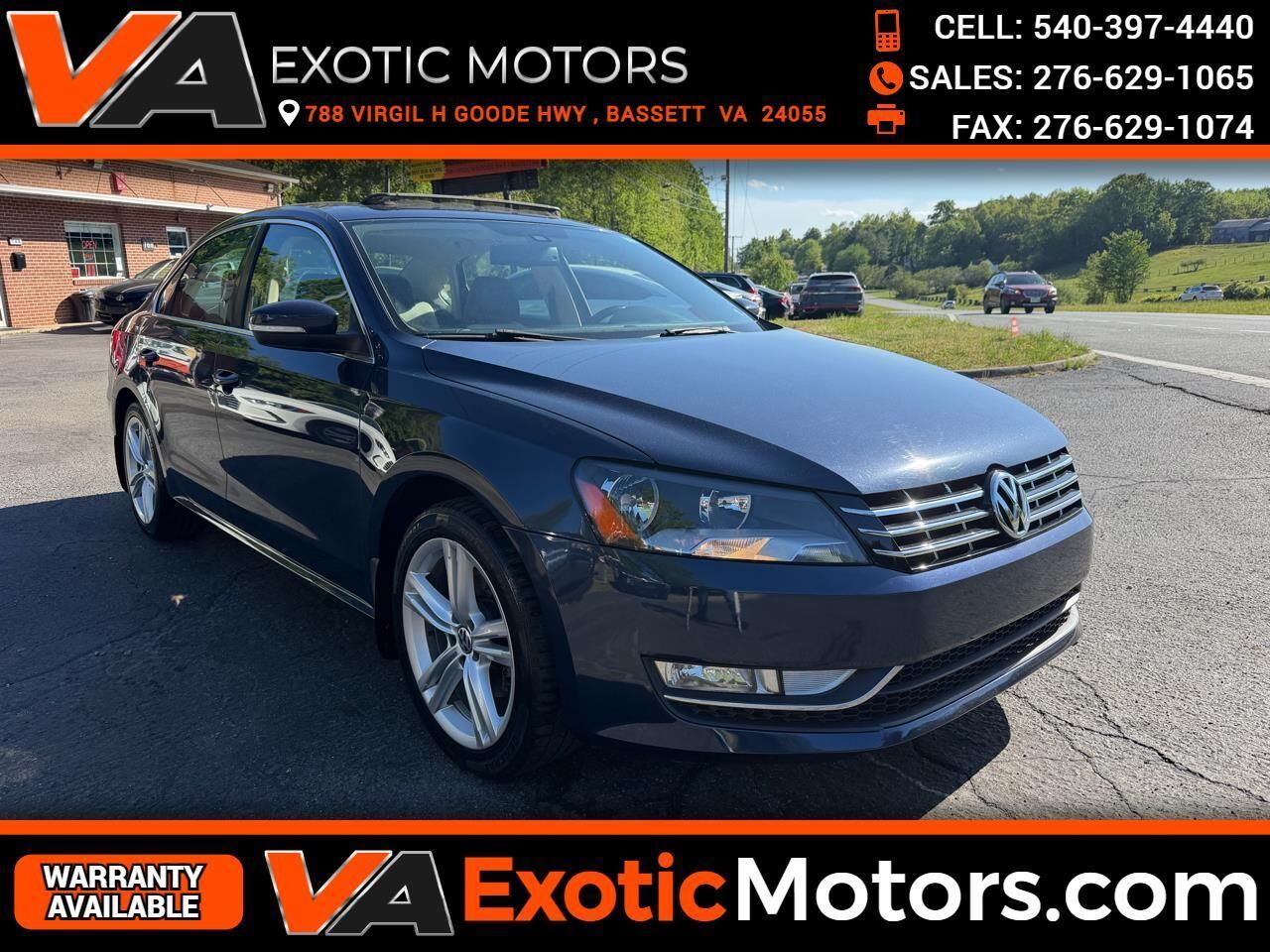 2014 VOLKSWAGEN Passat