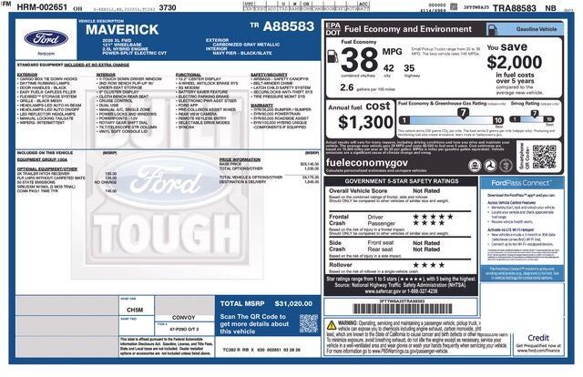 2026 FORD Maverick