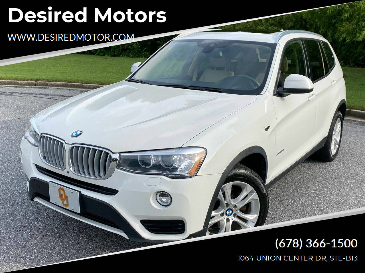 2016 BMW X3
