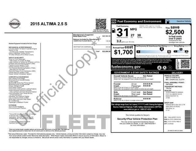 2015 NISSAN Altima