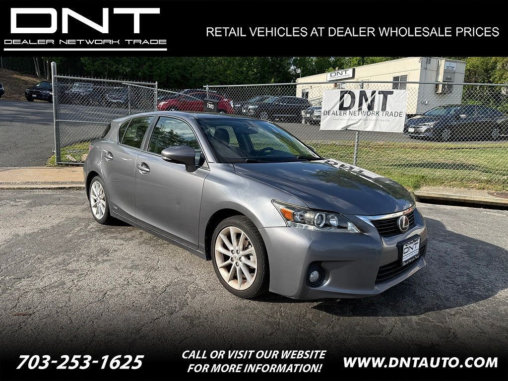 2012 LEXUS CT