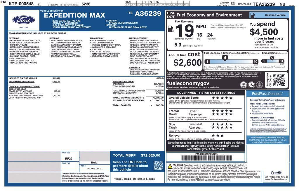 2026 FORD Expedition
