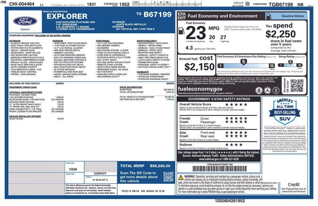 2026 FORD Explorer