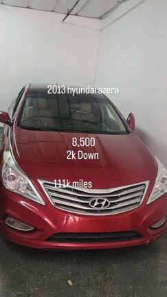 2013 HYUNDAI Azera