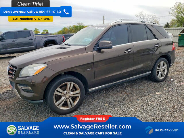 2012 MERCEDES-BENZ ML-Class