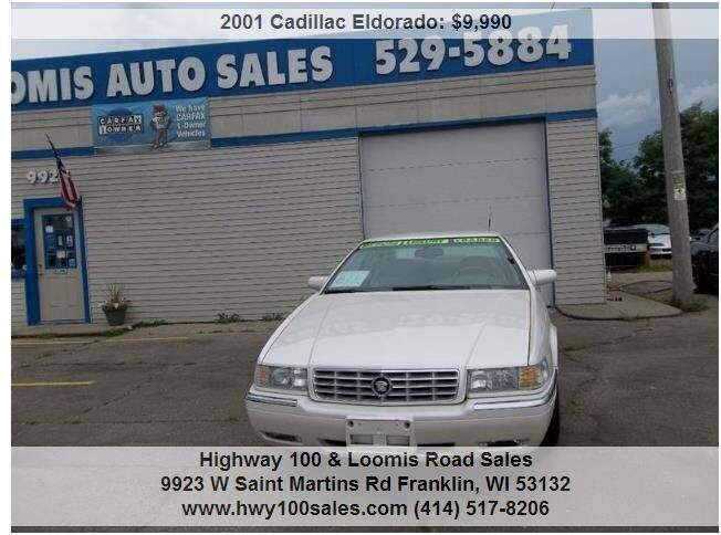 2001 CADILLAC Eldorado