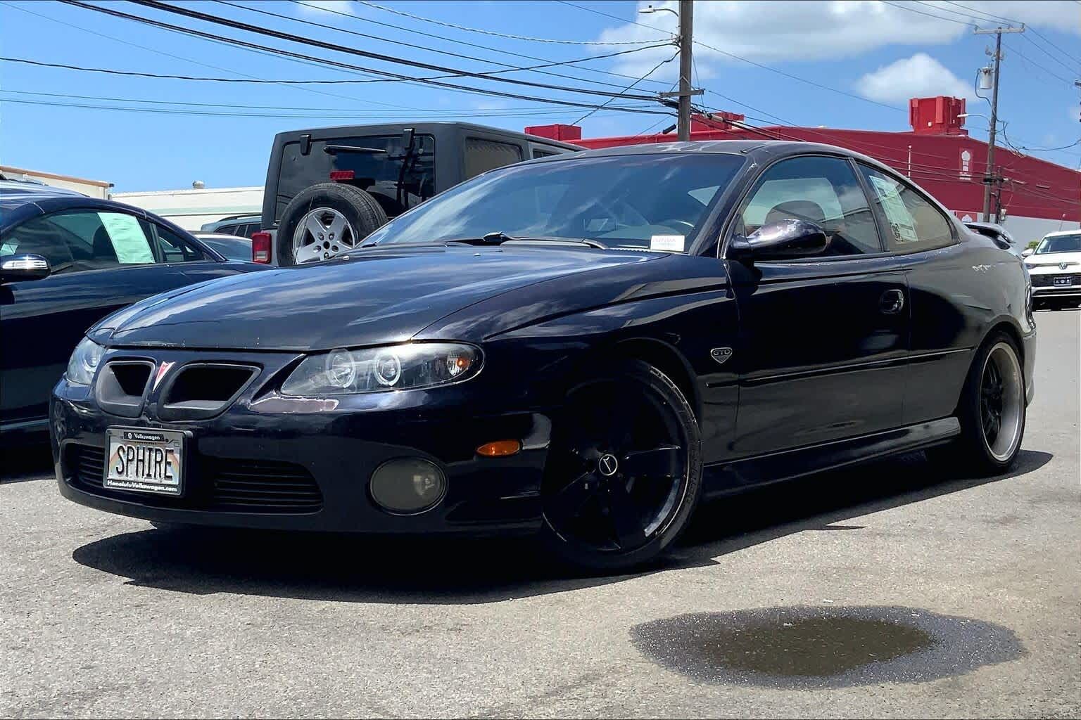 2005 PONTIAC GTO