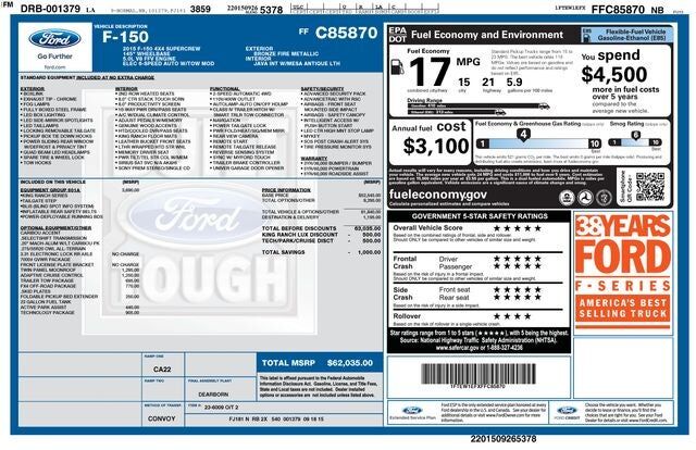 2015 FORD F-150