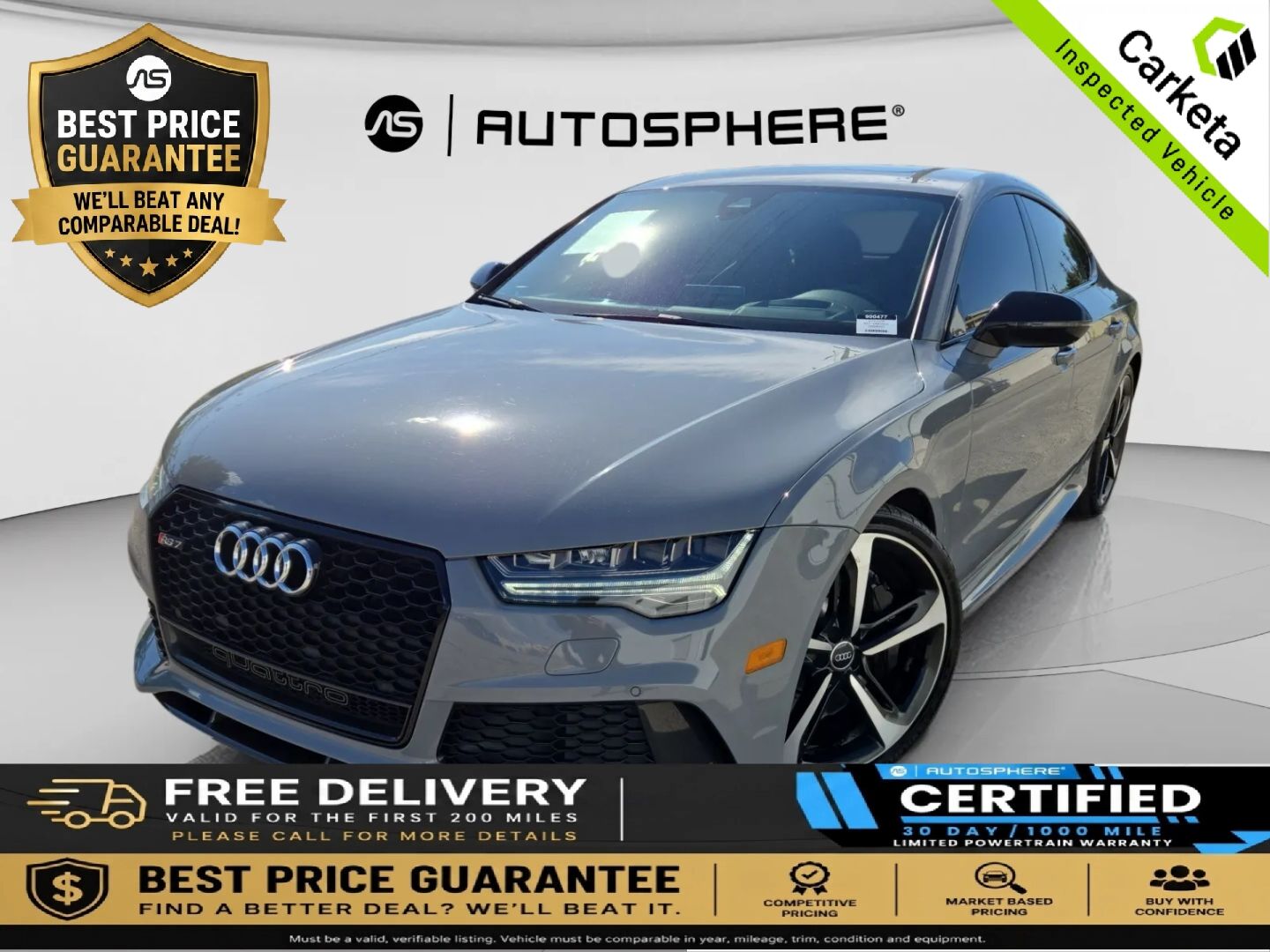 2016 AUDI RS7