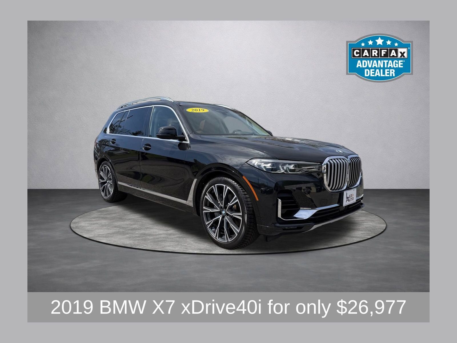 2019 BMW X7