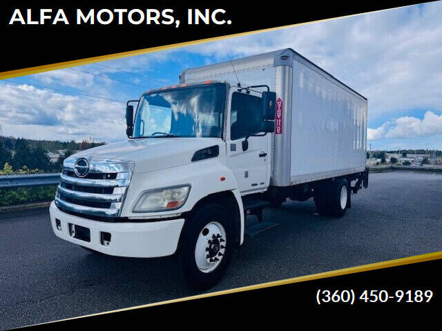 2011 HINO Incomplete Vehicle