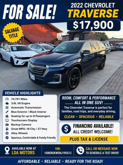 2022 CHEVROLET Traverse