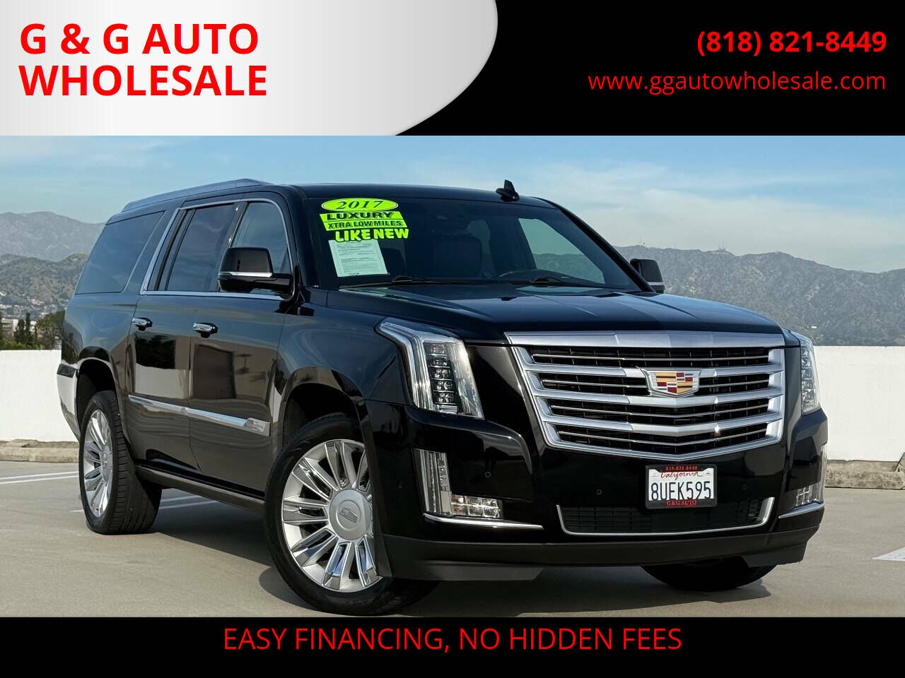 2017 CADILLAC Escalade ESV