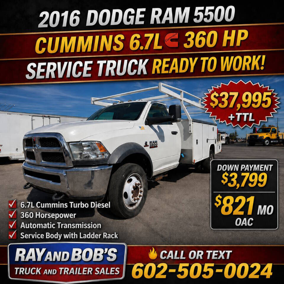 2016 RAM 5500