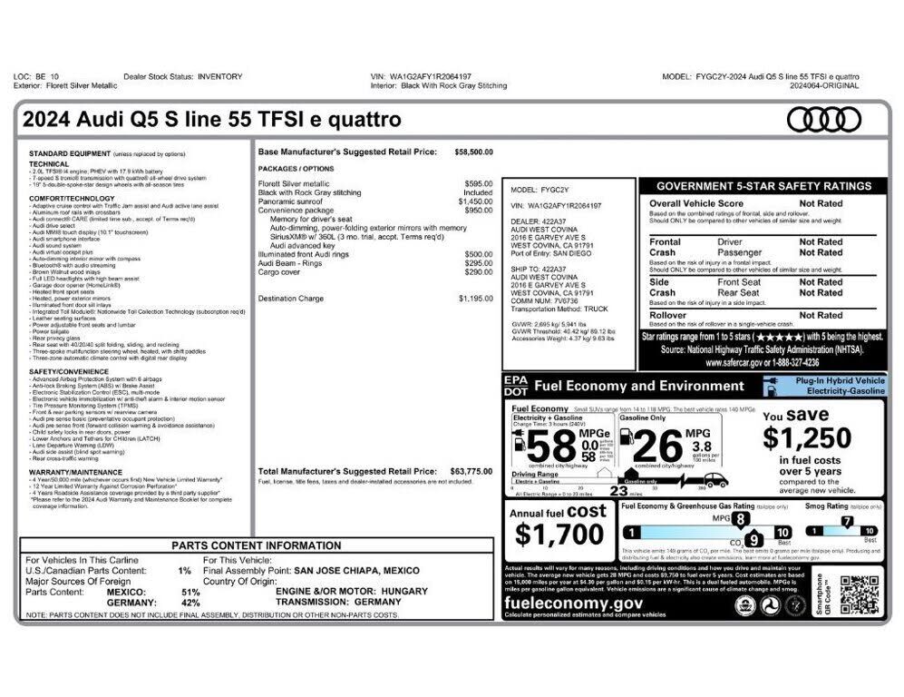 2024 Audi Q5 e