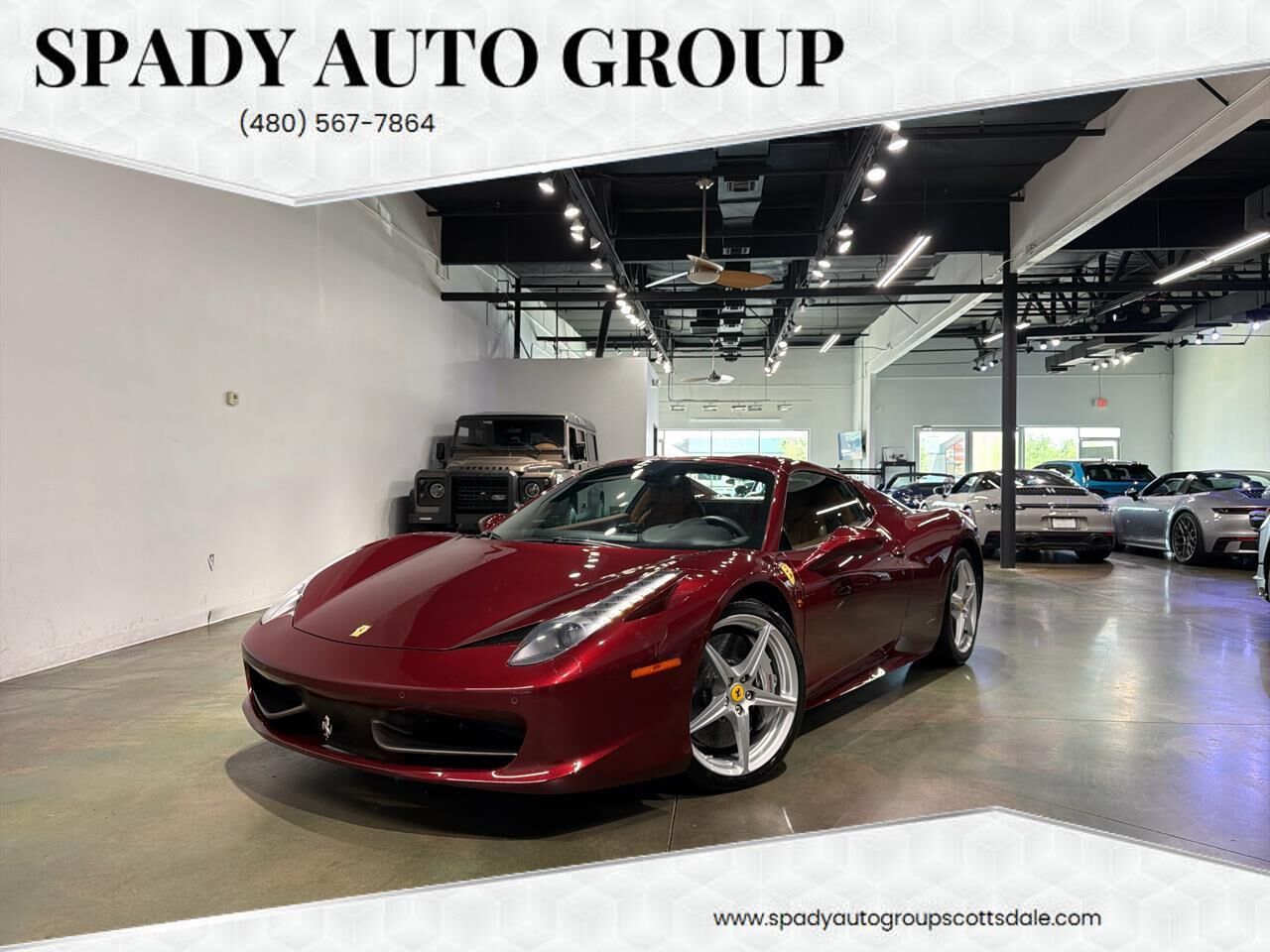 2013 FERRARI 458 Spider