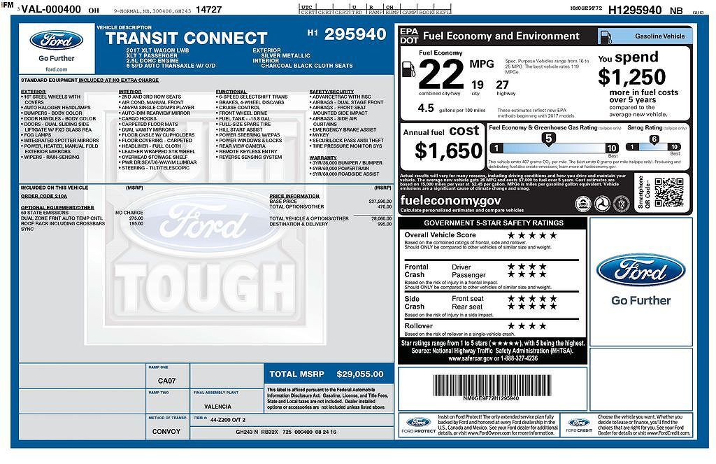 2017 FORD Transit