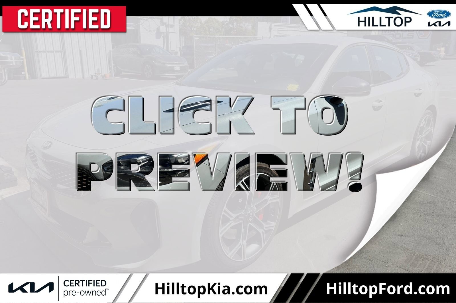 2018 Kia Stinger