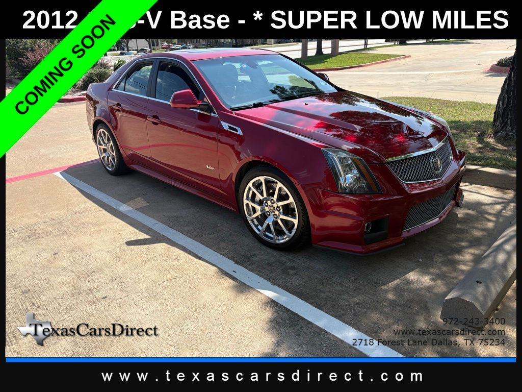 2012 Cadillac CTS