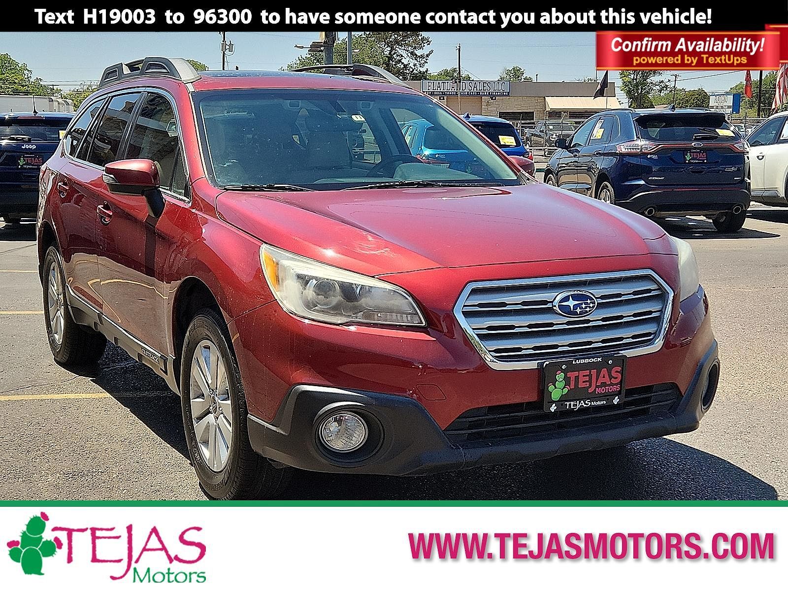 2017 SUBARU Outback