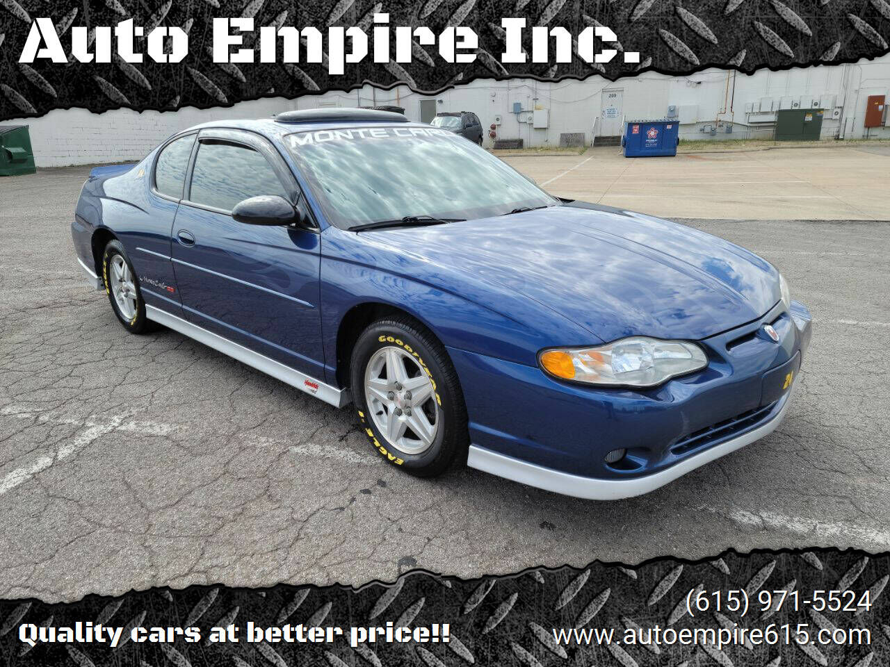 2003 CHEVROLET Monte Carlo