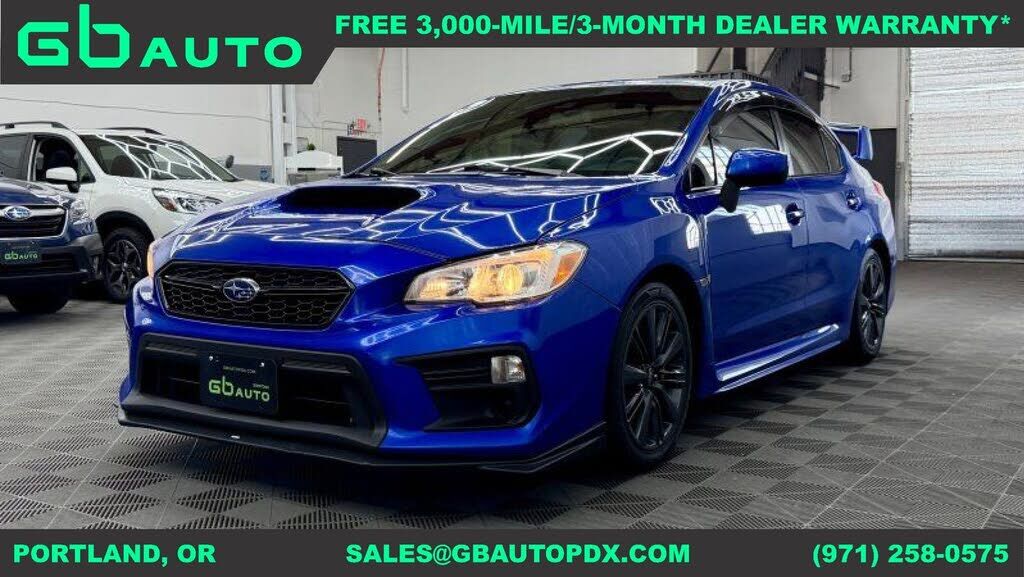 2020 SUBARU WRX