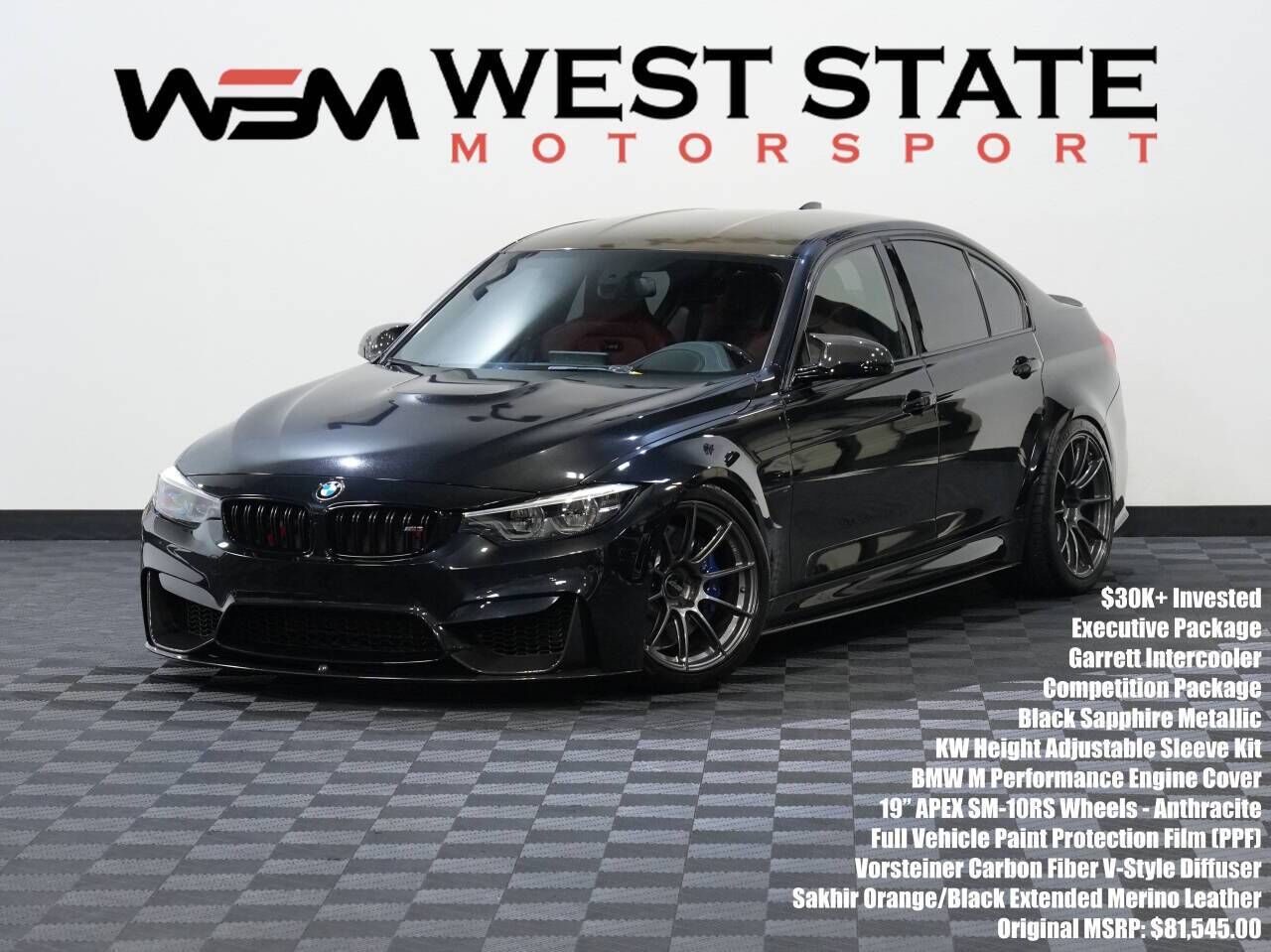 2018 BMW M3