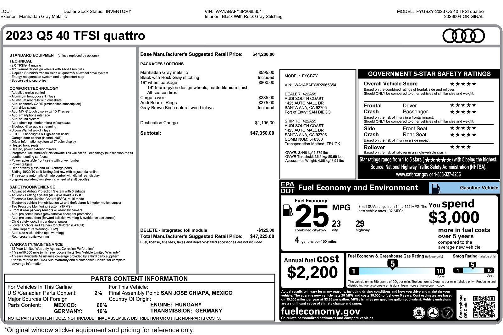 2023 Audi Q5