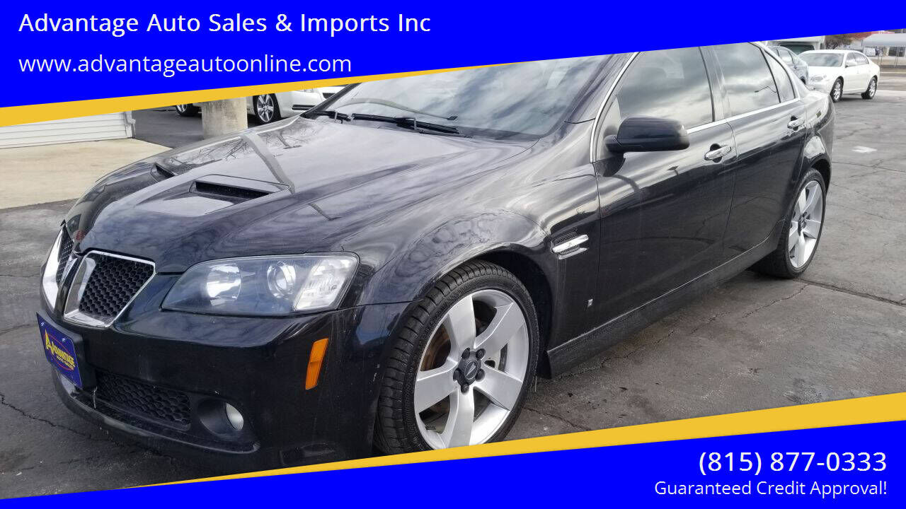 2009 PONTIAC G8