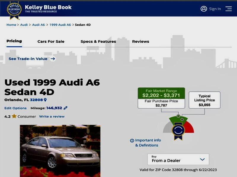 1999 Audi A6