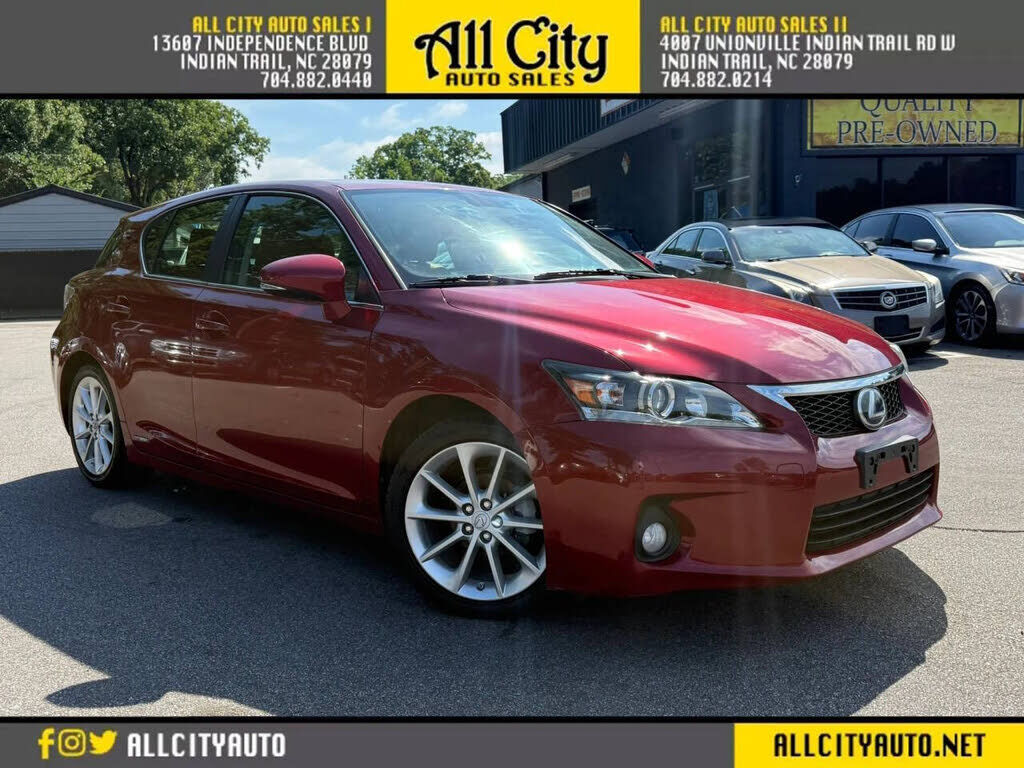 2012 LEXUS CT