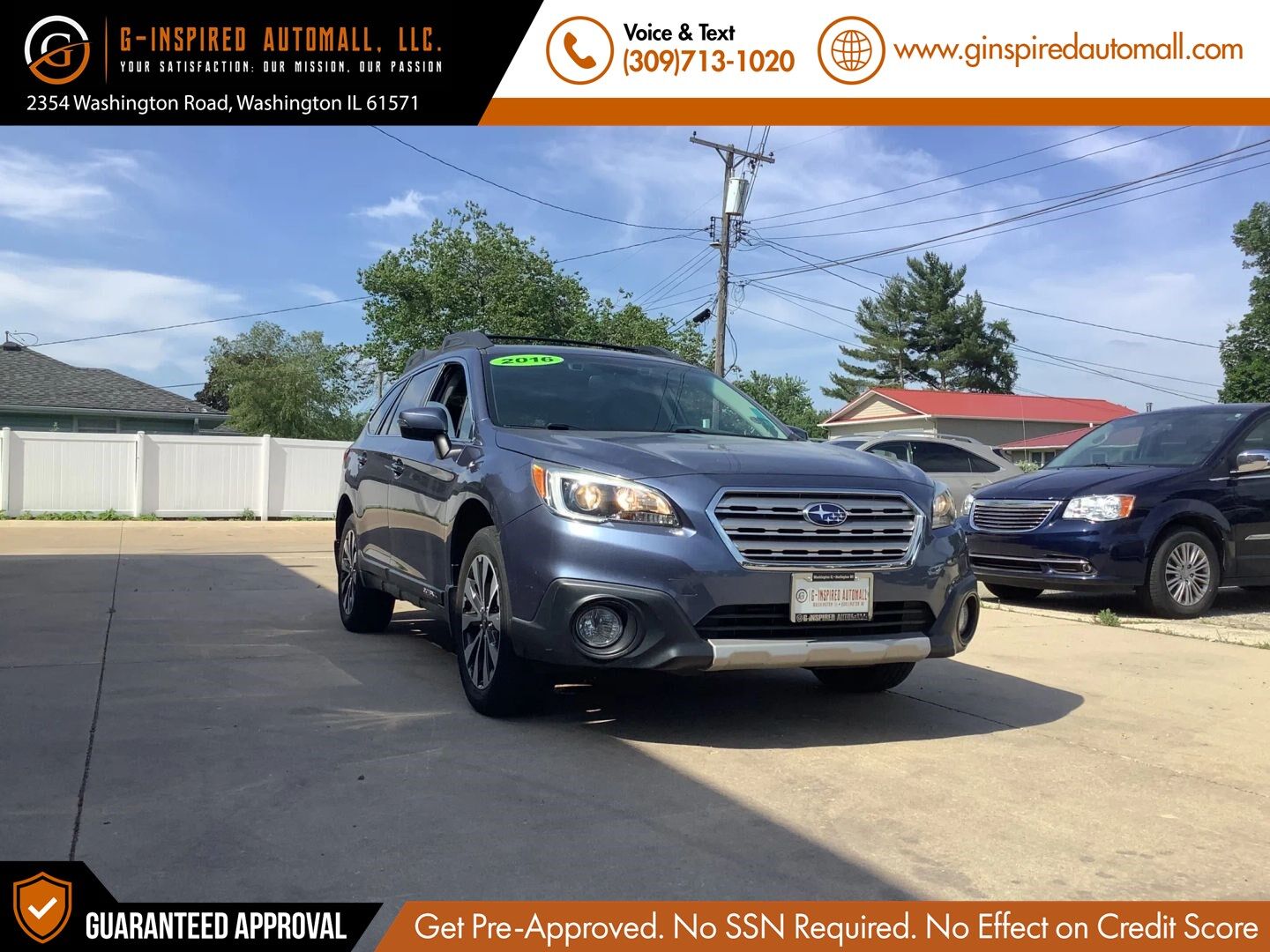 2016 SUBARU Outback
