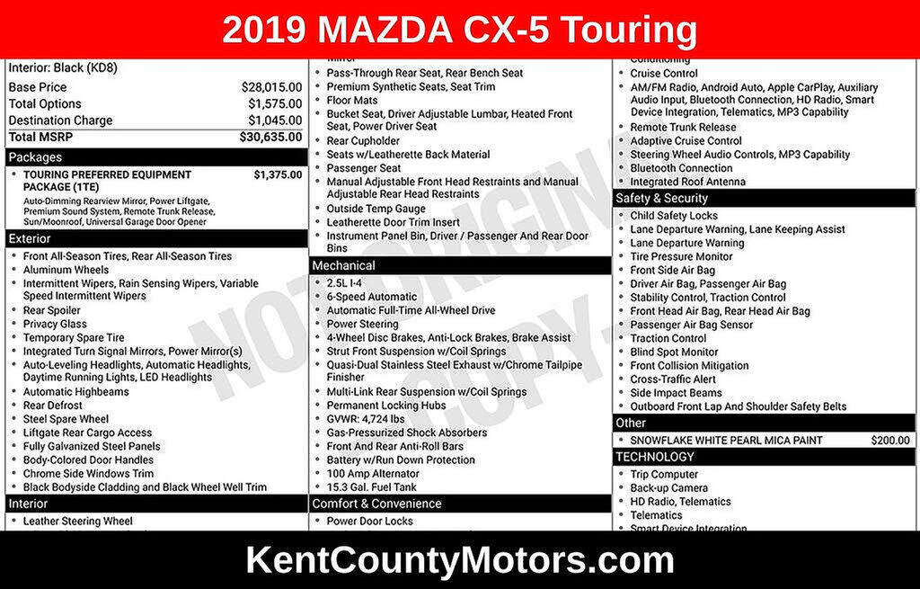2019 MAZDA CX-5