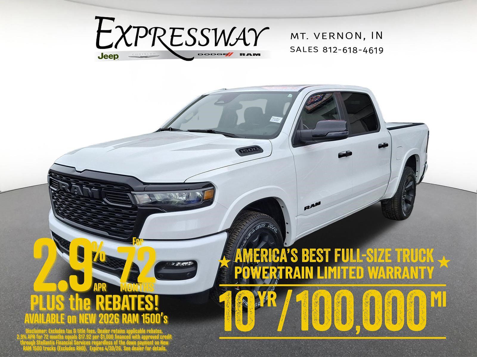 2026 RAM 1500