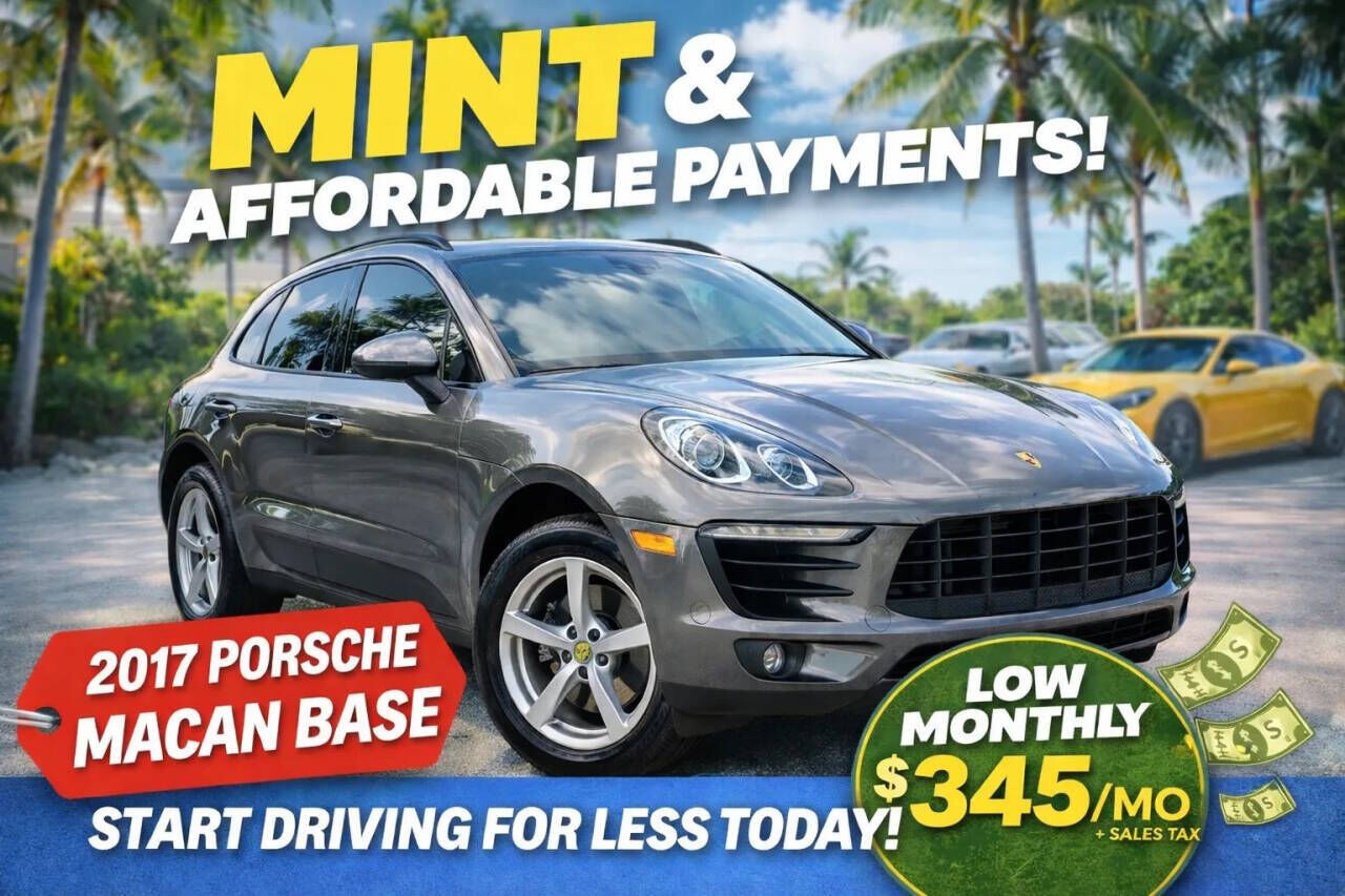2017 PORSCHE Macan