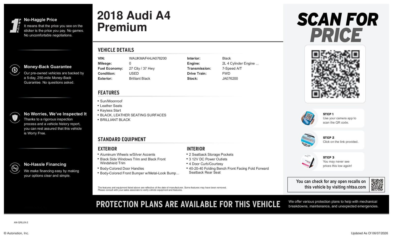 2018 Audi A4