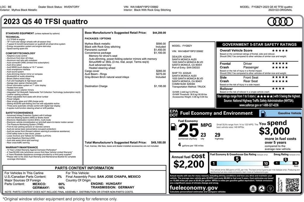 2023 Audi Q5