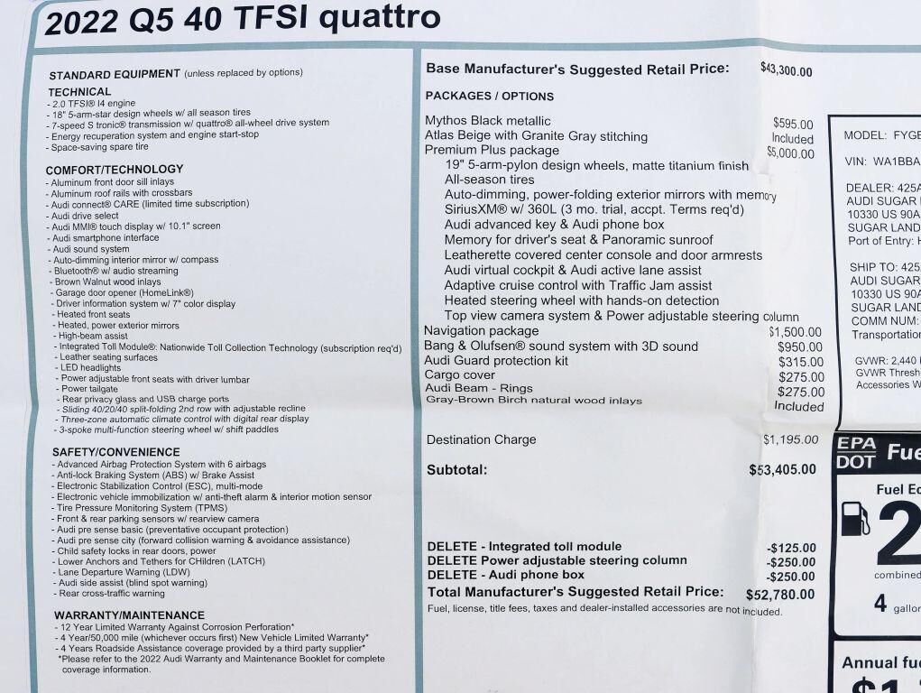 2022 Audi Q5