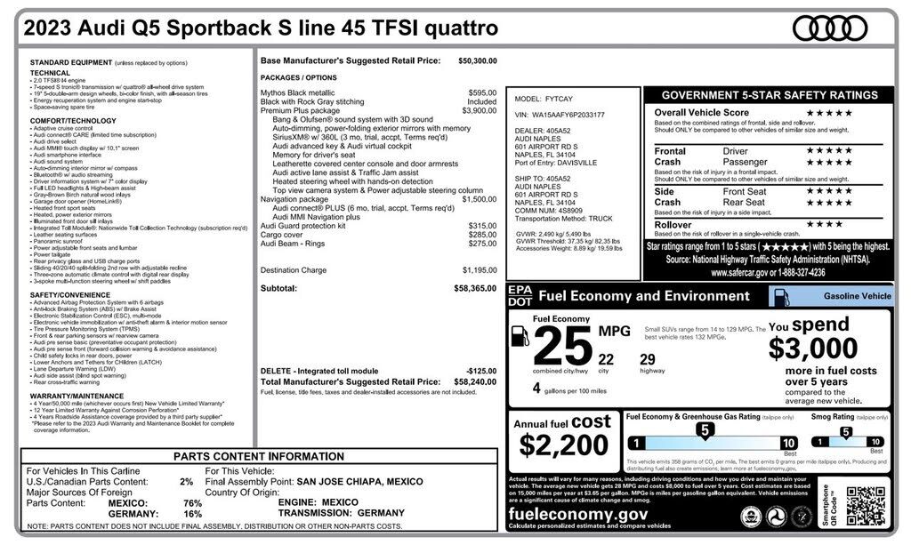 2023 Audi Q5