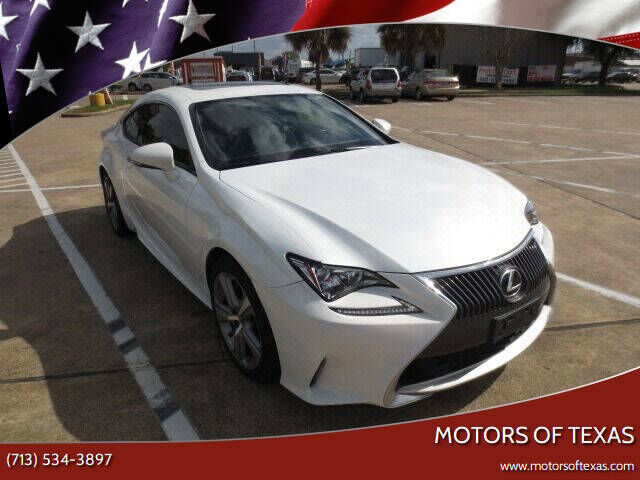 2016 LEXUS RC