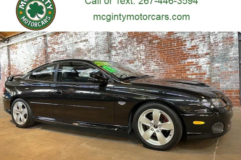 2005 PONTIAC GTO