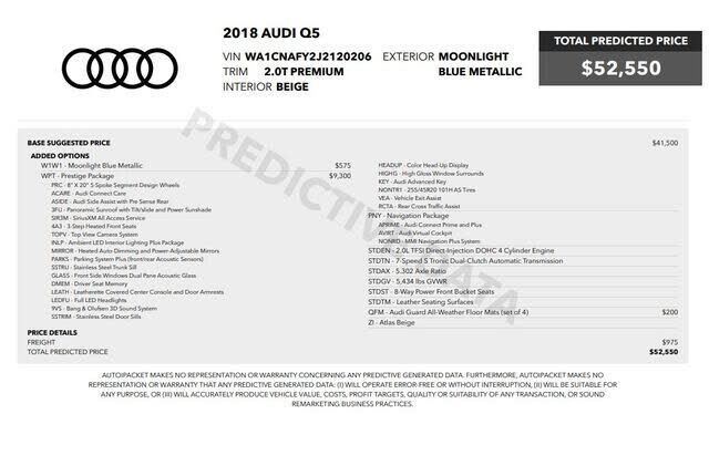 2018 Audi Q5