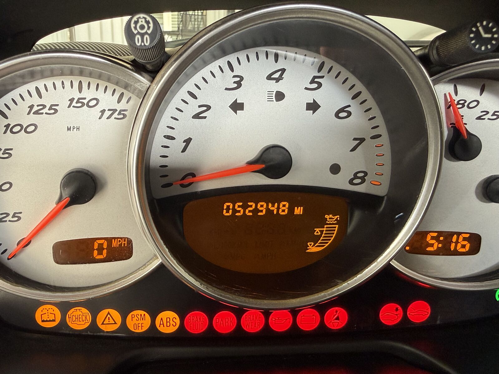 2001 PORSCHE Boxster