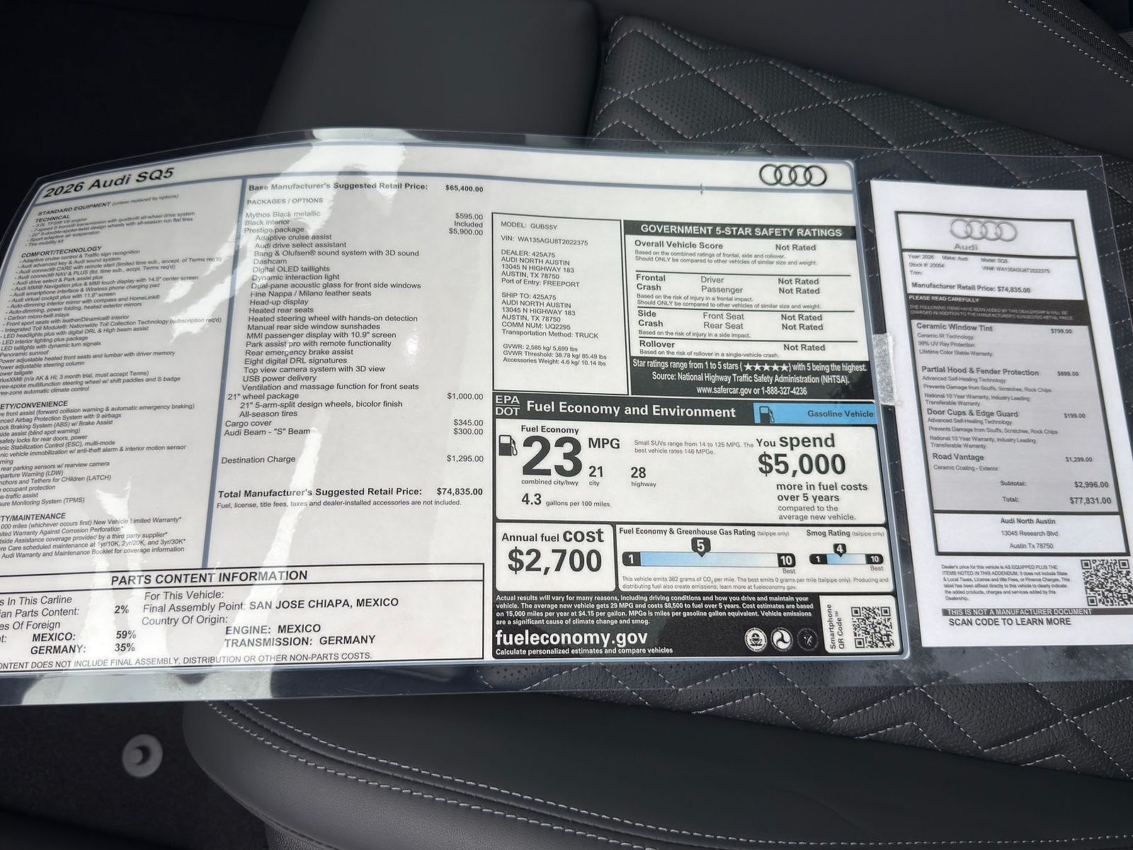 2026 Audi SQ5
